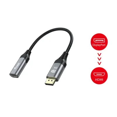 Cable Adaptador Displayport 1.4 A Hdmi Hembra 8k 0,15cm Equip Cable Adaptador Displayport 1.4 A Hdmi Hembra 8k 0,15cm Equip
