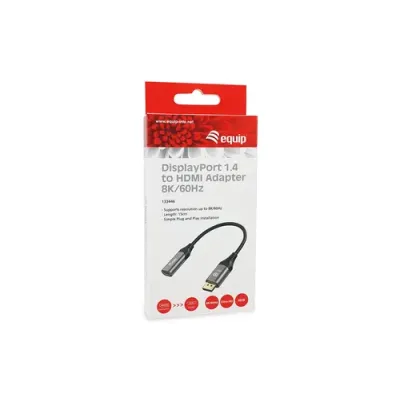 Cable Adaptador Displayport 1.4 A Hdmi Hembra 8k 0,15cm Equip Cable Adaptador Displayport 1.4 A Hdmi Hembra 8k 0,15cm Equip