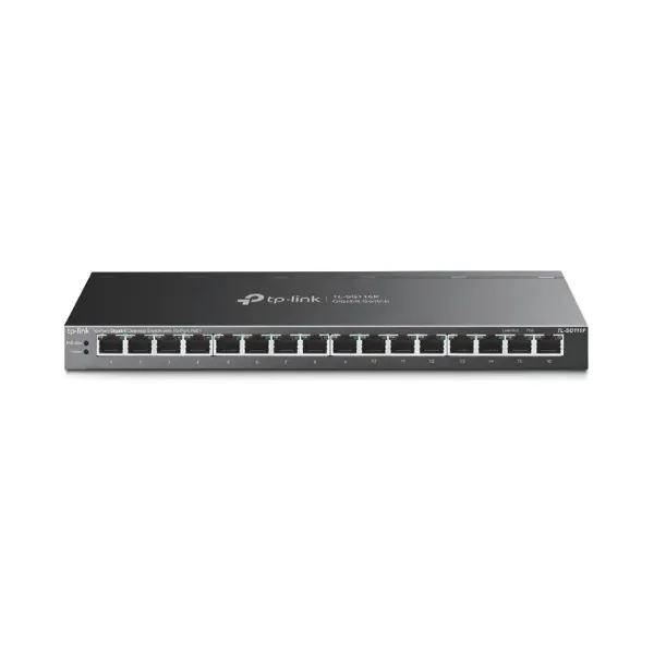 Switch Semigestionable Tp-link Tl-sg116e 16p Giga Poe+ 120w Carcasa Metalica