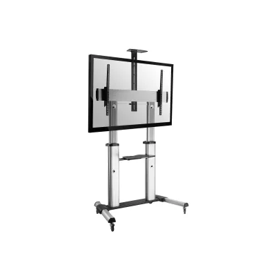 Equip Soporte de Suelo con Ruedas para Pantalla 60"-100" VESA Equip Soporte de Suelo con Ruedas para Pantalla 60"-100" VESA