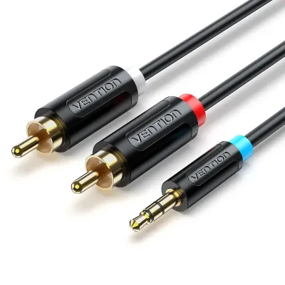 Cable Estéreo Vention BCLBG/ Jack 3.5 Macho - 2x RCA Macho/ Cable Estéreo Vention BCLBG/ Jack 3.5 Macho - 2x RCA Macho/