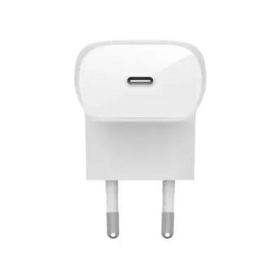 Belkin BoostCharge Cargador de Pared USB-C PD 3.0 PPS 30W Blanco Belkin BoostCharge Cargador de Pared USB-C PD 3.0 PPS 30W Blanco