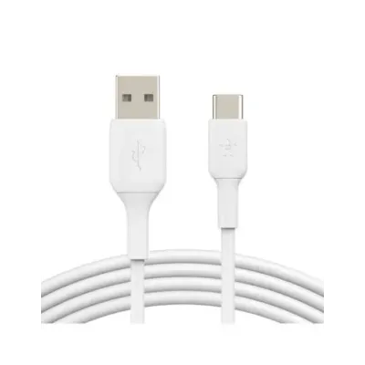 Belkin BoostCharge Cable USB-C a USB-A 1m Blanco Pack 2 Unidades Belkin BoostCharge Cable USB-C a USB-A 1m Blanco Pack 2 Unidades