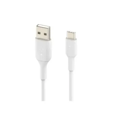 Belkin BoostCharge Cable USB-C a USB-A 1m Blanco Pack 2 Unidades Belkin BoostCharge Cable USB-C a USB-A 1m Blanco Pack 2 Unidades