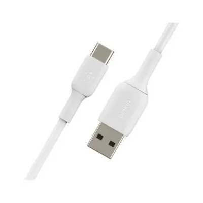Belkin BoostCharge Cable USB-C a USB-A 1m Blanco Pack 2 Unidades Belkin BoostCharge Cable USB-C a USB-A 1m Blanco Pack 2 Unidades