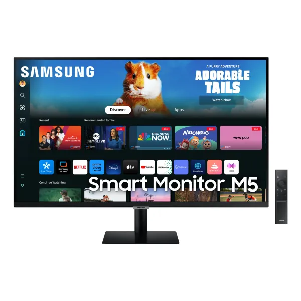 Monitor Samsung Smart Monitor M5 LS27DM500EUXEN 27" LED VA FullHD