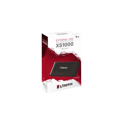 Disco Duro Kingston XS1000 Disco SSD Externo 1TB USB 3.2 Negro