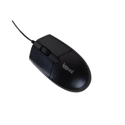 Iggual ratón óptico com-basic3-800dpi negro Iggual ratón óptico com-basic3-800dpi negro