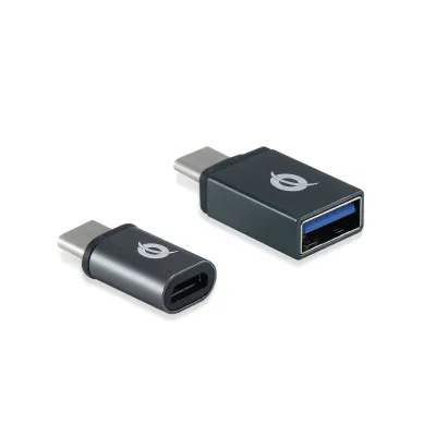 Conceptronic Donn Adaptador USB-C a USB-A y USB-C a Micro USB Conceptronic Donn Adaptador USB-C a USB-A y USB-C a Micro USB