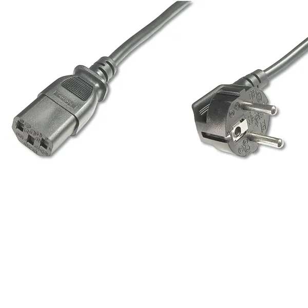 Ewent Cable de Alimentación IEC320 a C13 Macho/Hembra 1.8m Negro 