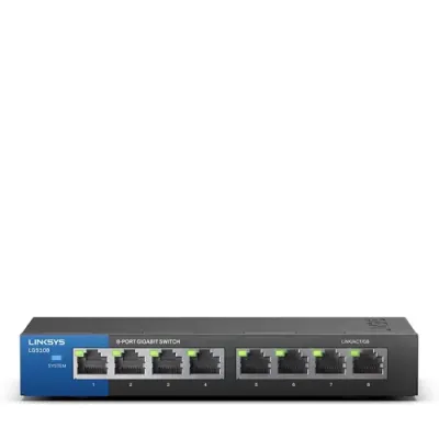 Switch Gigabit Linksys Lgs108-eu-rtl No Gestionable 8 Puertos Switch Gigabit Linksys Lgs108-eu-rtl No Gestionable 8 Puertos