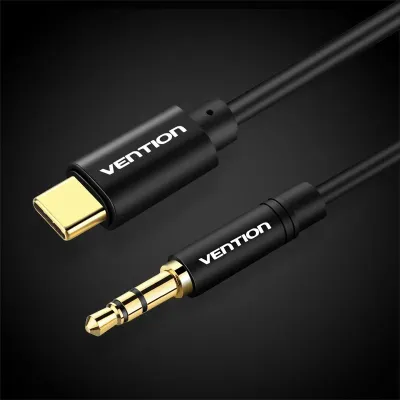 Cable Conversor Audio Vention BGABF/ USB Tipo-C Macho - Jack Cable Conversor Audio Vention BGABF/ USB Tipo-C Macho - Jack
