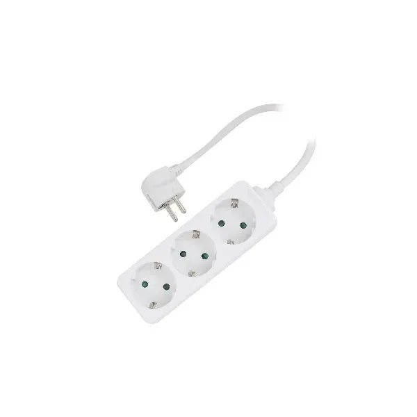 Ewent Regleta 3xSchuko Blanca