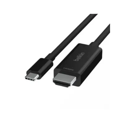 Belkin AVC012bt2MBK Cable USB-C a HDMI 2m Negro Belkin AVC012bt2MBK Cable USB-C a HDMI 2m Negro