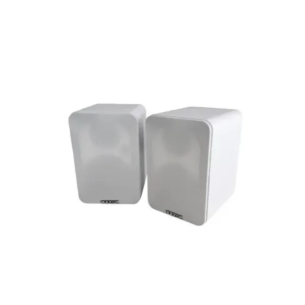 Approx Vision APPSPK02WH Altavoces Inalámbricos Blancos con 2 Soportes de Pared 