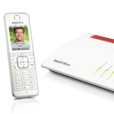 Fritz! C6 Teléfono Inalámbrico Blanco