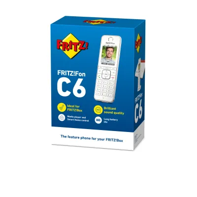 Fritz! C6 Teléfono Inalámbrico Blanco