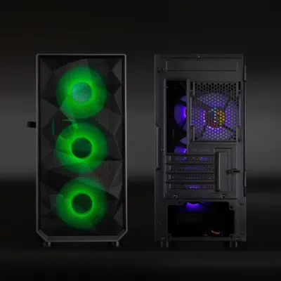 Caja Microatx Gaming Tooq Tqgcc901-b "seizure" Negra Micro Caja Microatx Gaming Tooq Tqgcc901-b "seizure" Negra Micro