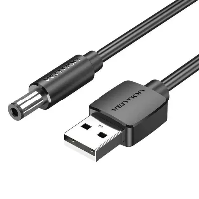 Cable Alimentación Vention CEYBG/ USB-A Macho - DC 5.5mm Macho/ Cable Alimentación Vention CEYBG/ USB-A Macho - DC 5.5mm Macho/