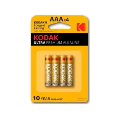 Pila Kodak Ultra Premium Alcalina Lr3 Aaa Blister 4 Unidades Pila Kodak Ultra Premium Alcalina Lr3 Aaa Blister 4 Unidades
