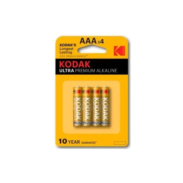 Pila Kodak Ultra Premium Alcalina Lr3 Aaa Blister 4 Unidades 1200 Mah 1.5v (ecotasas Incluidas)