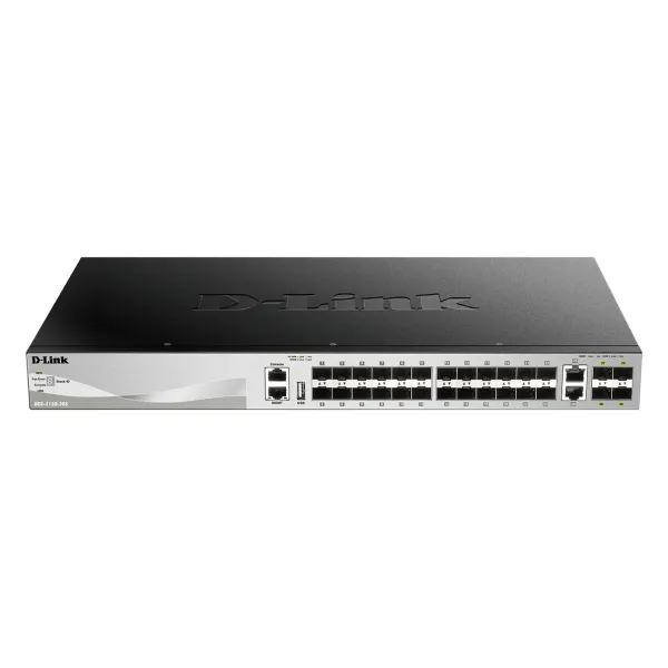 D-Link DGS-3130-30S/E Switch Gestionado L3 Gigabite 10G 26 Puertos + 4 SFP+