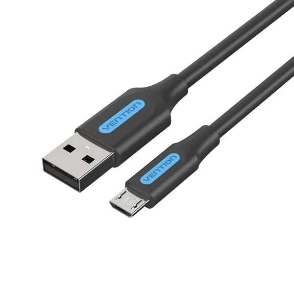 Vention COLBH Cable USB 2.0 Macho a MicroUSB Macho 2m Negro