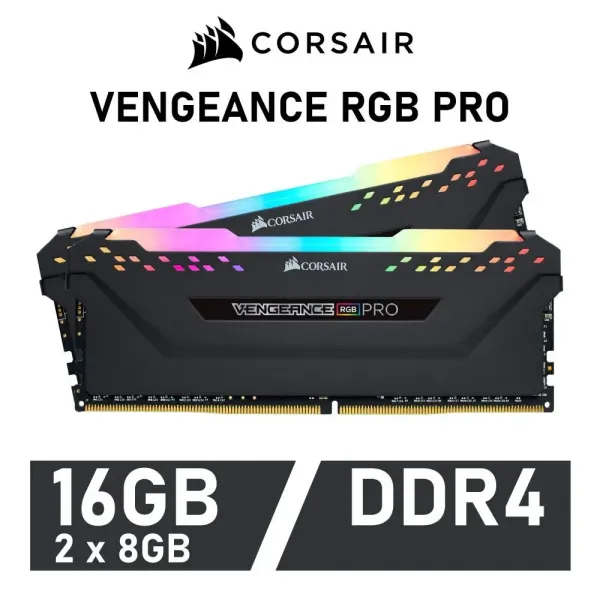 Corsair Vengeance RGB Pro DDR4 3000 PC4-24000 16GB 2x8GB CL15