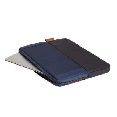 Funda Universal Trust Lisboa 25123 Soft Sleeve Color Negro/azul Funda Universal Trust Lisboa 25123 Soft Sleeve Color Negro/azul