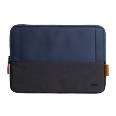 Funda Universal Trust Lisboa 25123 Soft Sleeve Color Negro/azul Funda Universal Trust Lisboa 25123 Soft Sleeve Color Negro/azul