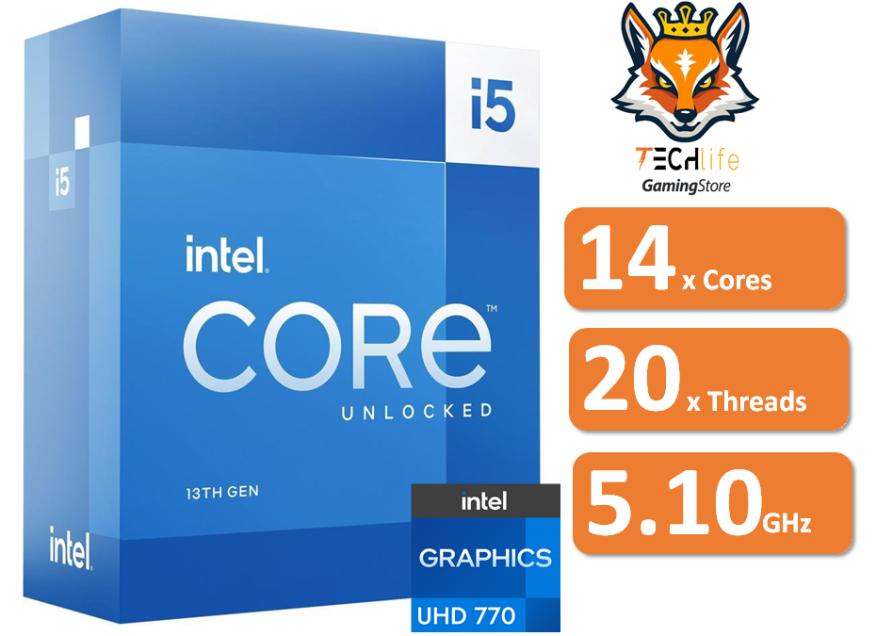 Procesador Intel Core i5-13600K 3.50GHZ Socket 1700 | TechLife.es