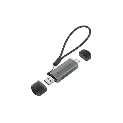 Card Reader Externo Concentronic Bian05g Usb-c Y Usb-a