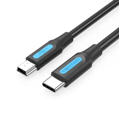Cable USB 2.0 Tipo-C Vention COWBF/ USB Tipo-C Macho - MiniUSB Cable USB 2.0 Tipo-C Vention COWBF/ USB Tipo-C Macho - MiniUSB