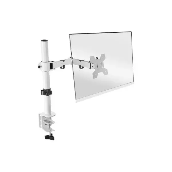 Mars Gaming MARM1W Soporte de Brazo para Monitor 13"-32" VESA 100x100 Máx 8Kg Blanco 