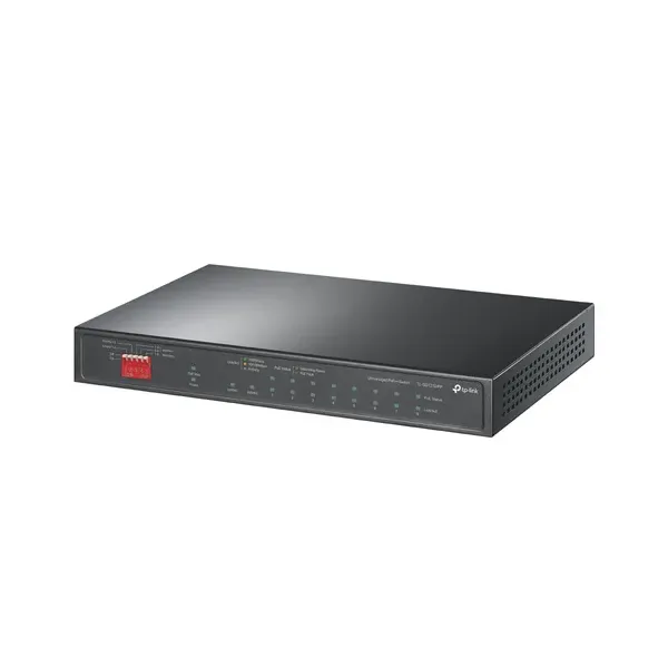 TP-Link TL-SG1210PP Switch No Administrado Gigabit Ethernet 10 Puertos PoE Negro
