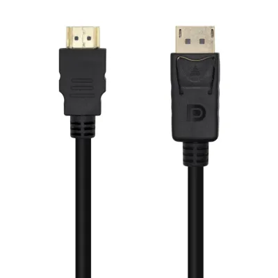 Aisens Cable Conversor DisplayPort a HDMI 3m Negro