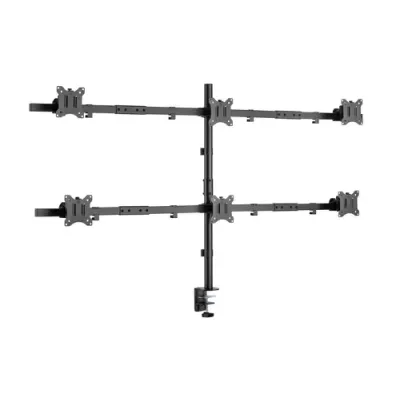 Equip 650160 Soporte Monitor de Mesa 6 Pantallas 17"-32" VESA Equip 650160 Soporte Monitor de Mesa 6 Pantallas 17"-32" VESA