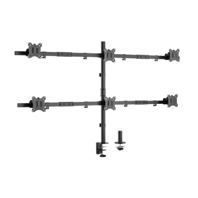 Equip 650160 Soporte Monitor de Mesa 6 Pantallas 17"-32" VESA Equip 650160 Soporte Monitor de Mesa 6 Pantallas 17"-32" VESA