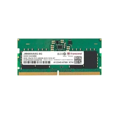Transcend JetRam 8GB DDR5 a 4800MHz CL40 1.1v - Memoria SODIMM Transcend JetRam 8GB DDR5 a 4800MHz CL40 1.1v - Memoria SODIMM