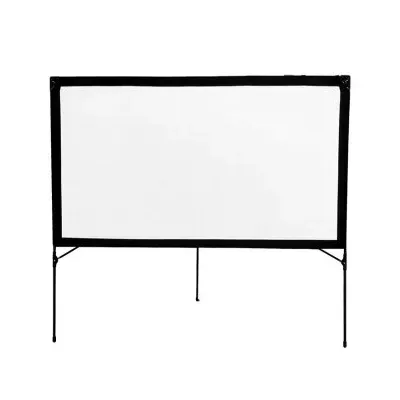 Pantalla Mural Portatil Approx 77" 183x102 Cm Marco Plegable