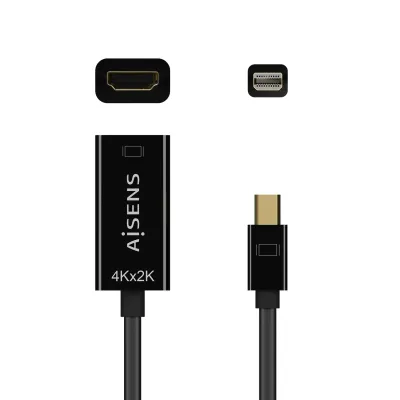 Aisens A125-0643 Cable Conversor Mini DisplayPort Macho a HDMI Aisens A125-0643 Cable Conversor Mini DisplayPort Macho a HDMI