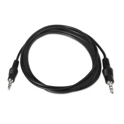 Aisens Cable Jack 3.5mm Macho/Macho 30cm Negro Aisens Cable Jack 3.5mm Macho/Macho 30cm Negro