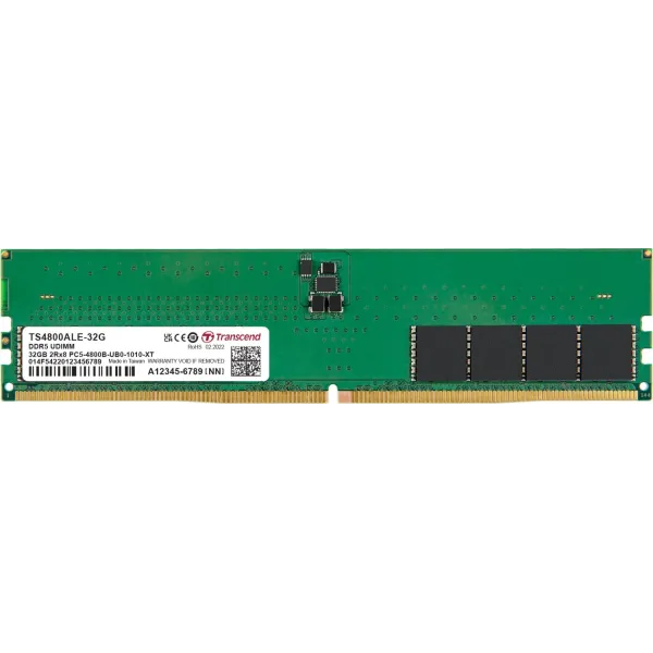 Transcend JetRam DDR5 32GB a 4800MHz CL40 1.1v