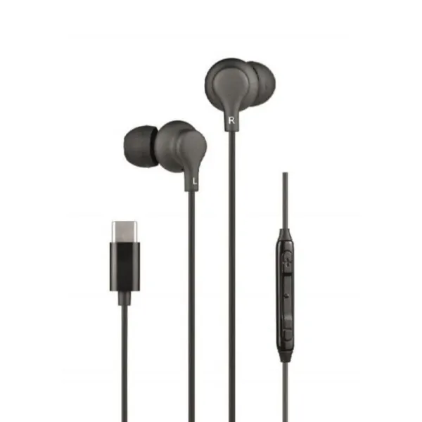 Daewoo DW2015 Auriculares con Micrófono USB-C Negro 
