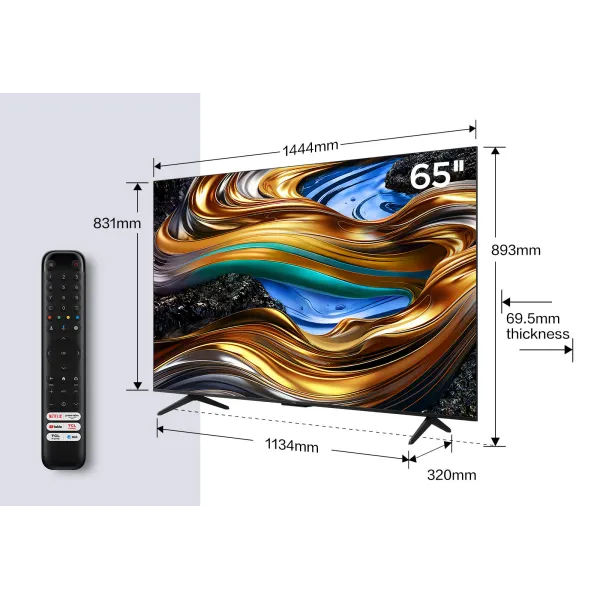 TCL P75 Series 65P755 65" LED UltraHD 4K Smart TV