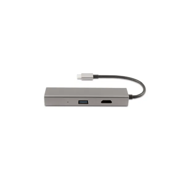 CoolBox HUB miniDock4 USB-C Docking 4K con HDMI/USB 3.0/RJ45 Gigabit