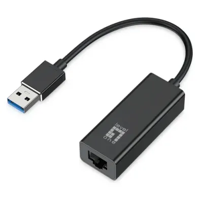 LevelOne USB-0401 Adaptador USB/RJ45 Negro LevelOne USB-0401 Adaptador USB/RJ45 Negro