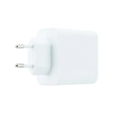 Coolbox Cargador GaN de Pared 2x USB-C+ 1 X USB-A 45w Blanco