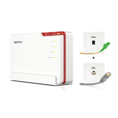 Fritz!box 5690 router wifi7 1x2,5gb wan 4xgb lan