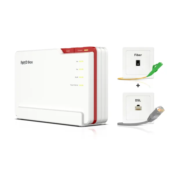 Fritz!box 5690 router wifi7 1x2,5gb wan 4xgb lan
